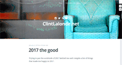 Desktop Screenshot of clintlalonde.net
